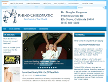 Tablet Screenshot of bestelkgrovechiropractor.com